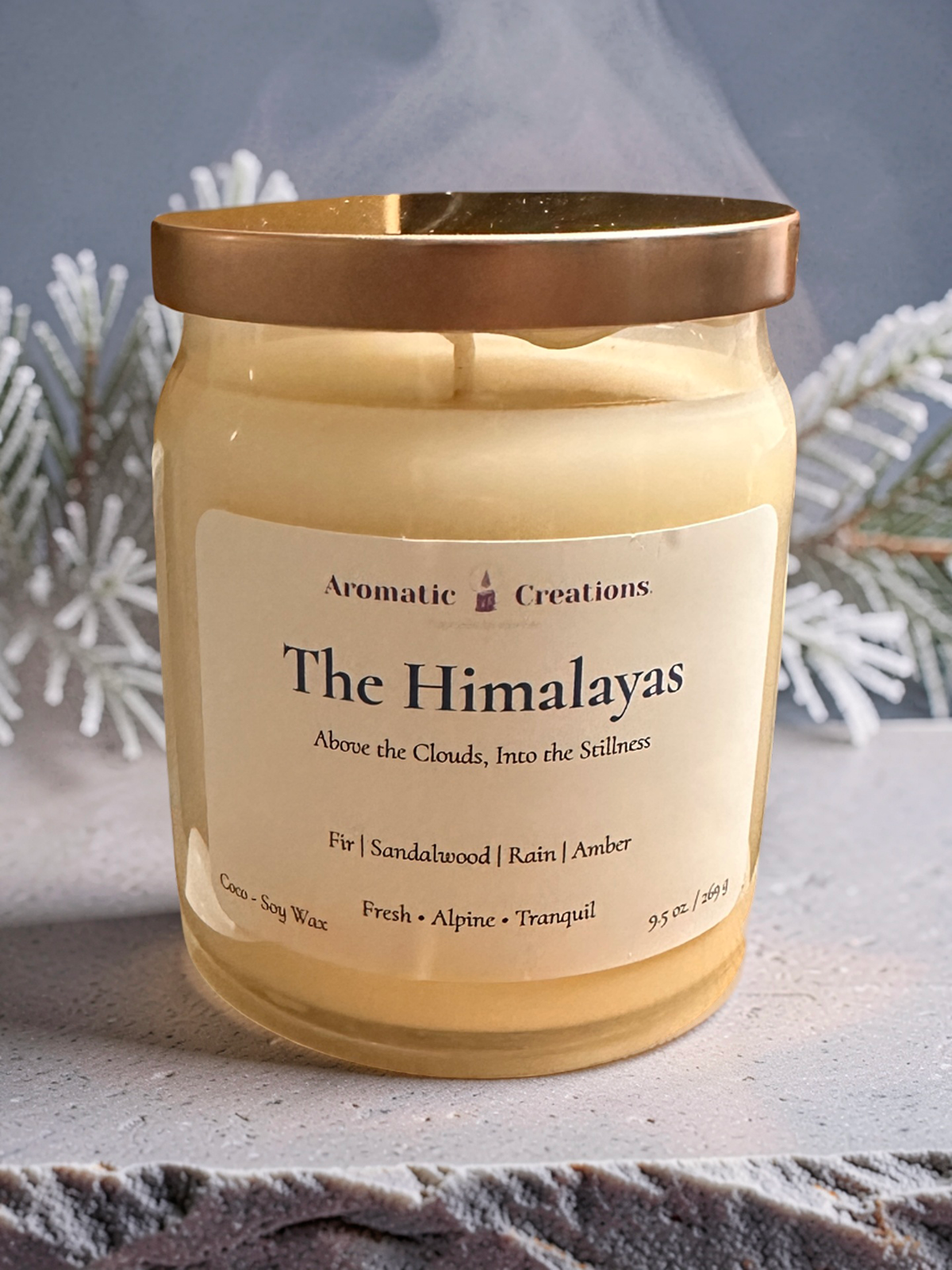 The Himalayas Candle
