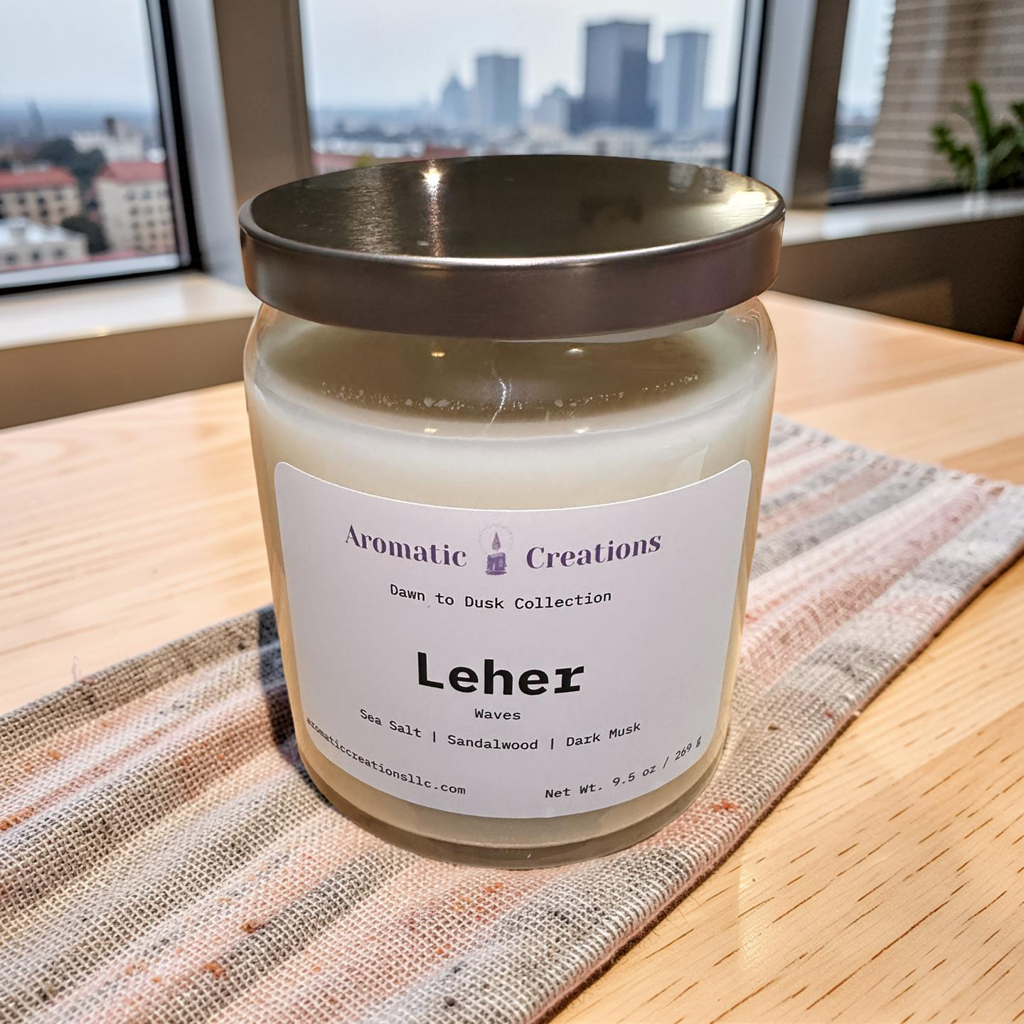 Leher Candle - Waves