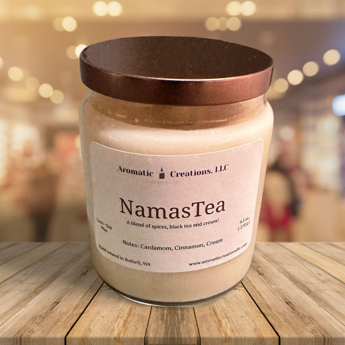 NamasTea Candle image 1