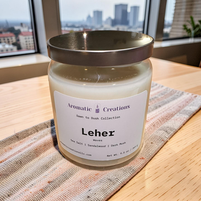 Leher Candle - Waves