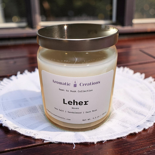 Leher Candle - Waves